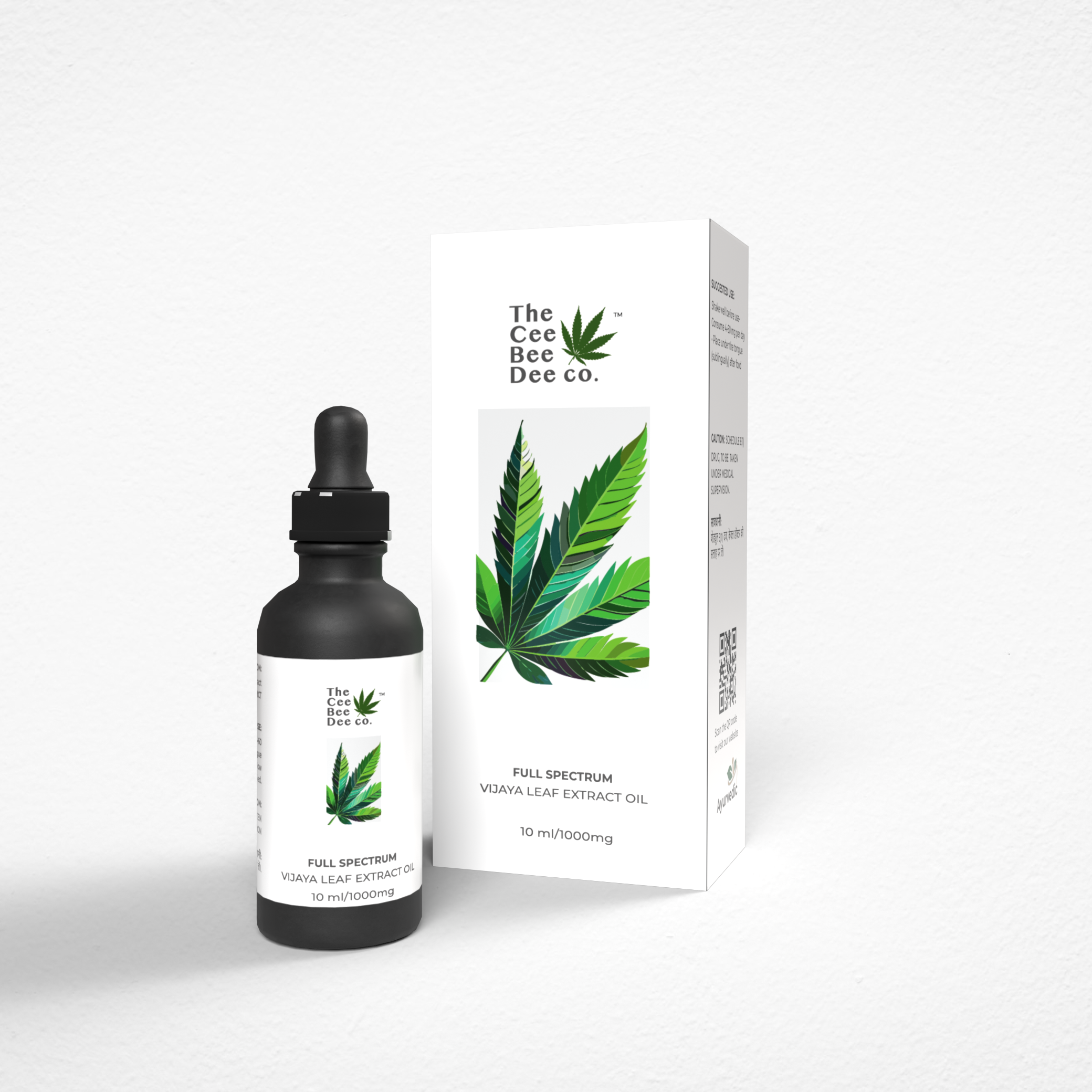 Full Spectrum Vijaya Leaf Extract Oil 1000mg/10ml