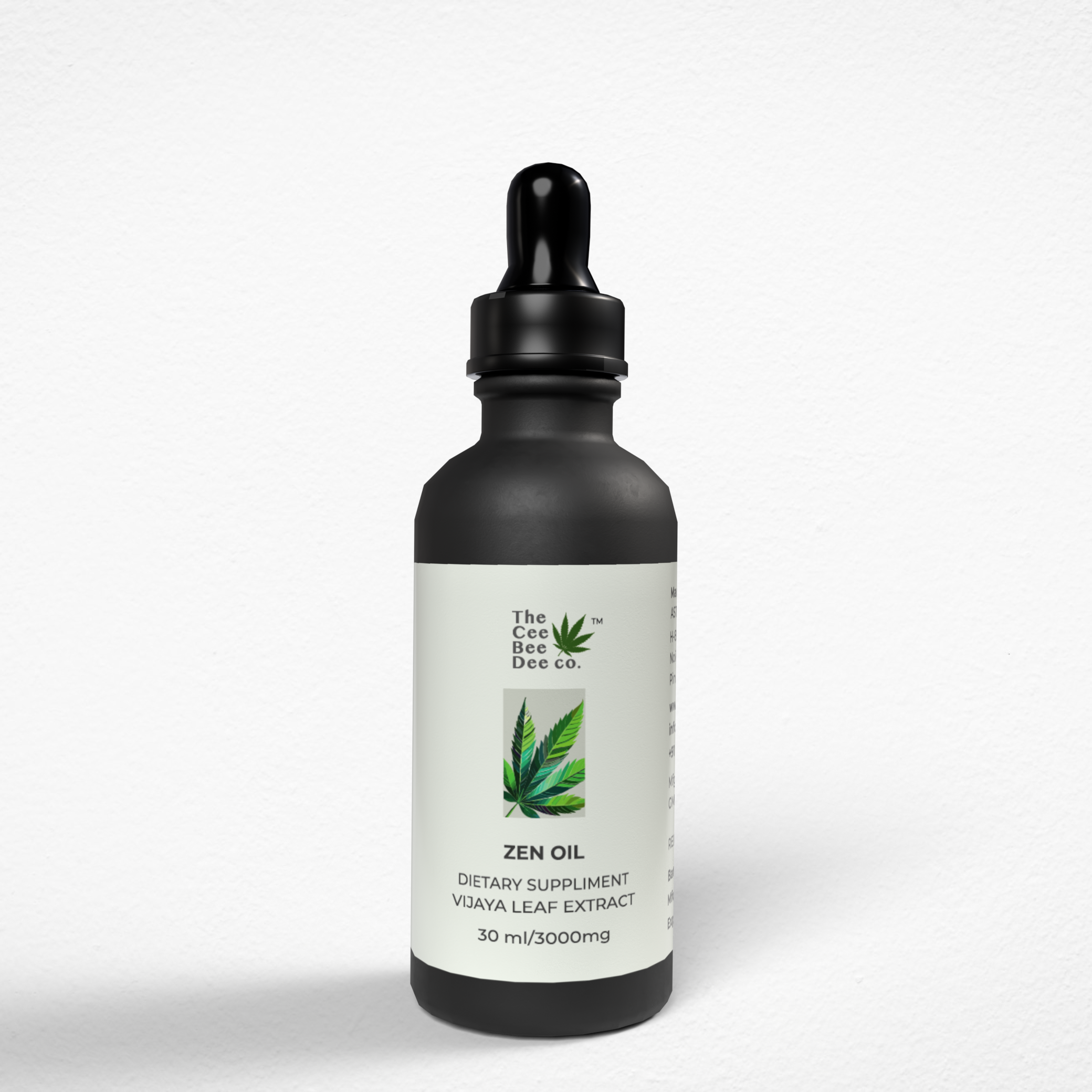 Zen Oil Dietary Supplement 3000mg/30ml