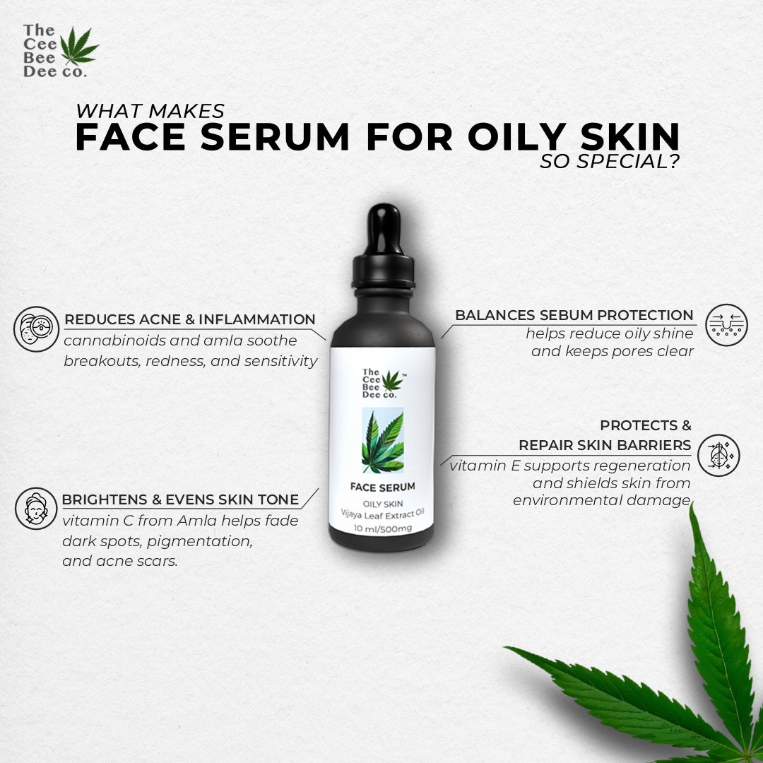 Face Serum for Oily Skin 500mg/10ml