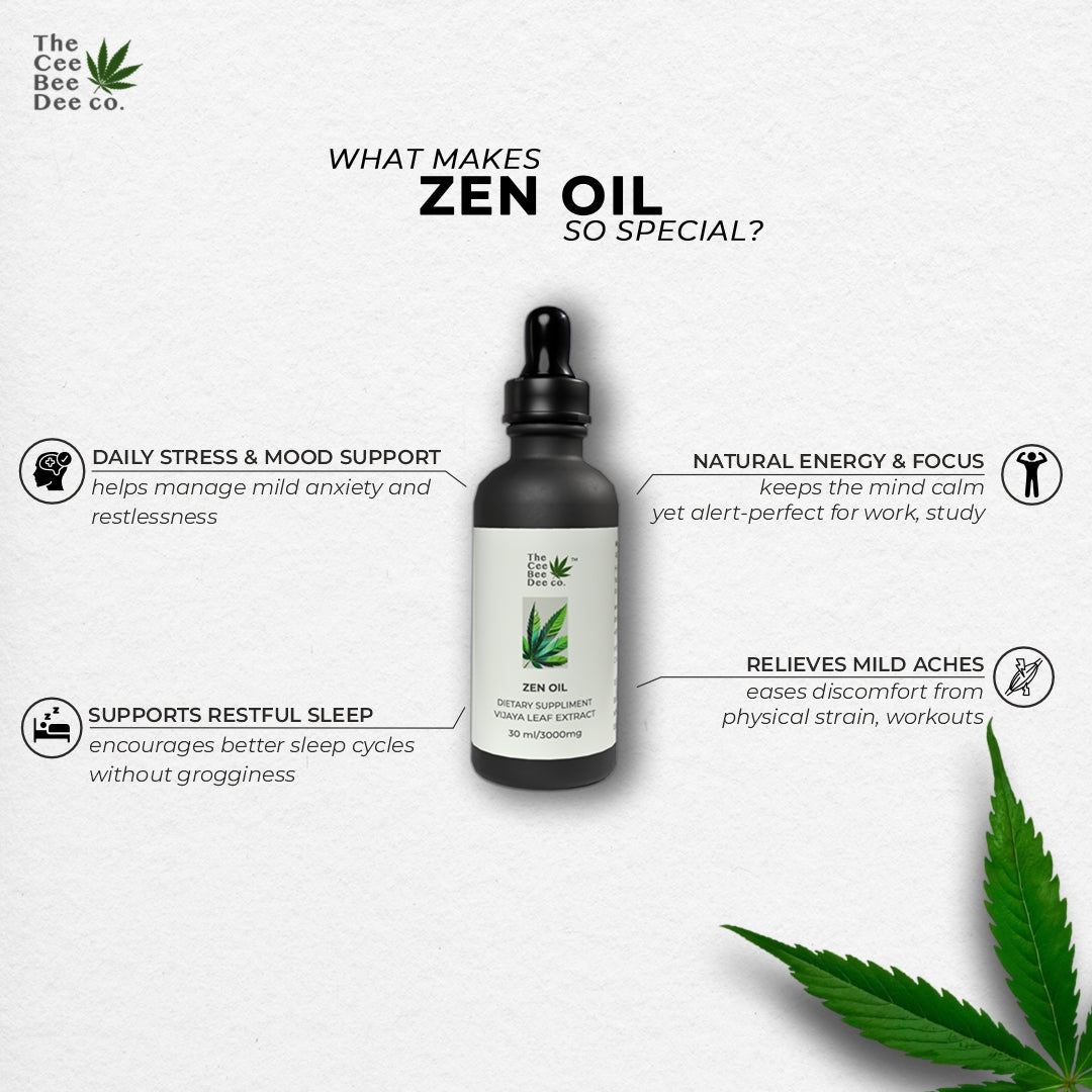Zen Oil Dietary Supplement 3000mg/30ml